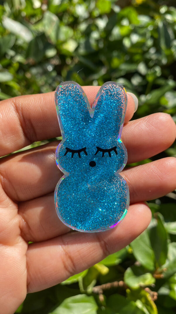 Blue Bunny Badge Reel