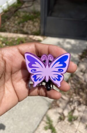 Butterfly Badge Reel