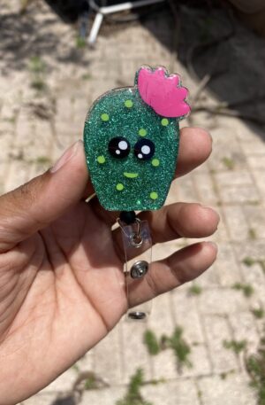 Cactus Badge Reel