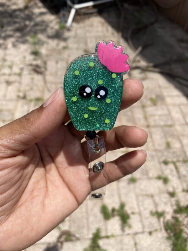 Cactus Badge Reel