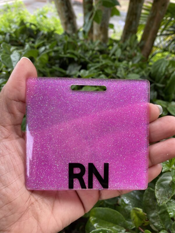 RN Badge Buddy Pink